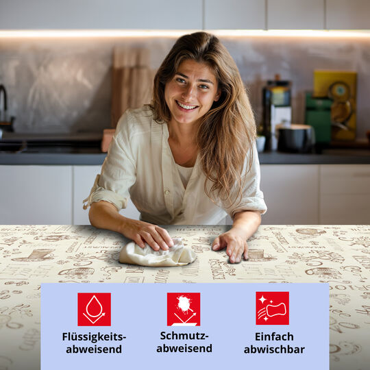 Tischdecke Manhattan Ristretto creme image number null